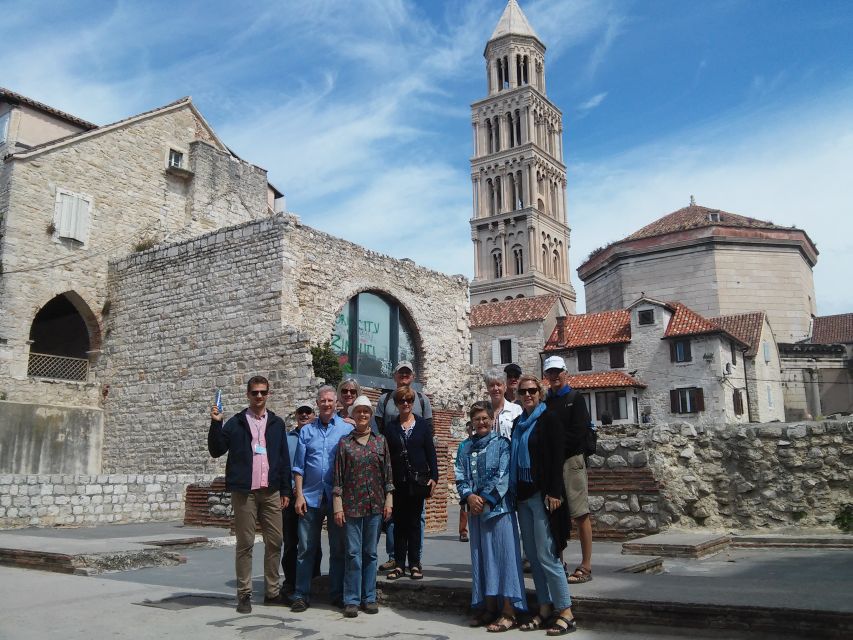 Trogir: Old Town Guided Walking Tour - Meeting at the North Gate with a blue umbrella