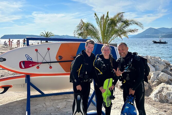 Try Scuba Diving Discovery in Dubrovnik - Entering the Adriatic at one meter
