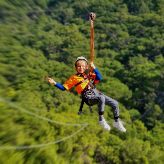Tučepi: Zip Line Experience - Reaching Gornje Tučepi from the coast