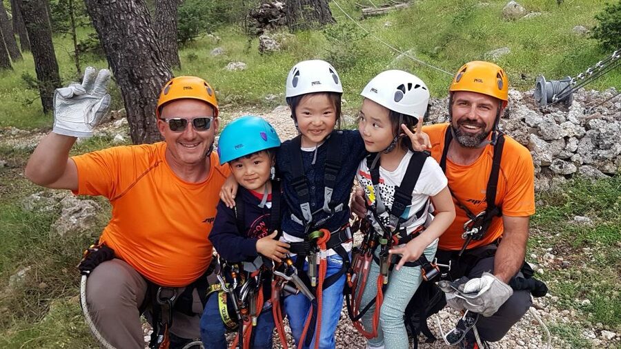 Tučepi: Zip Line Experience - My verdict: book it for the views and the six-line format