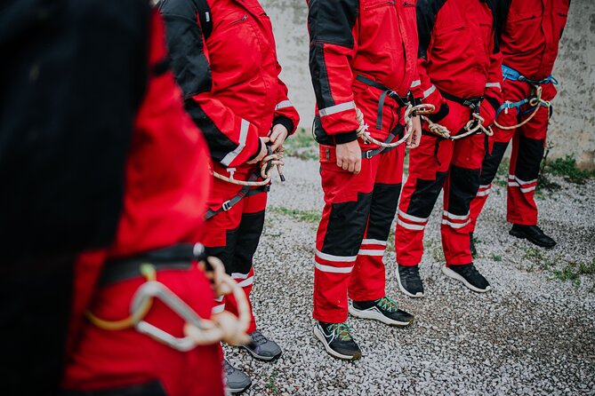 TUNNEL ABSEILING PLUS tour the underground - Meeting the unfinished San Giovanni fortress
