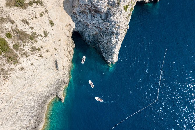 Unique Blue Cave and 5 islands tour from Trogir and Split - Entering the Blue Cave on Biševo