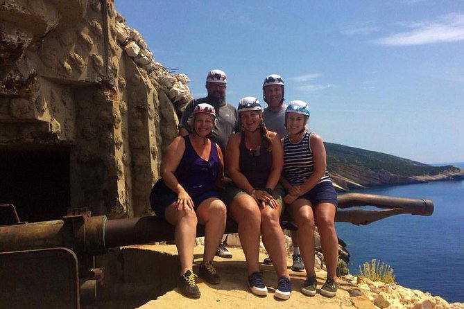 Vis Military Tour - The Bay Parja submarine shelter is the atmospheric stop