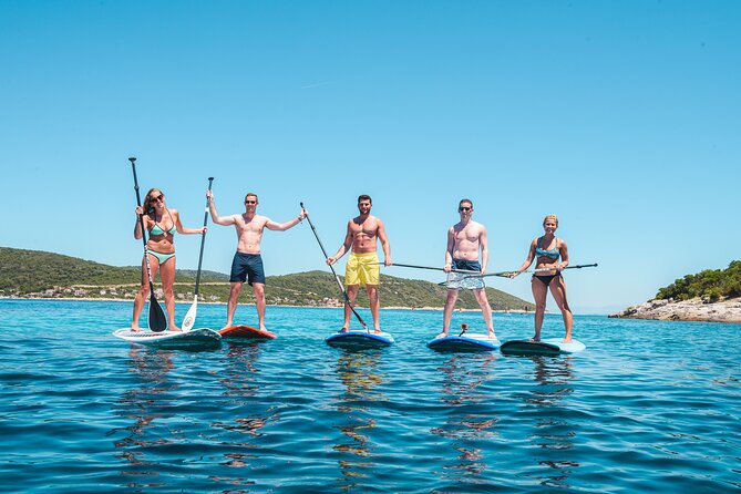 Vis sandy beach Stand Up Paddle Tour - Starting at Milna Bay with a first lesson