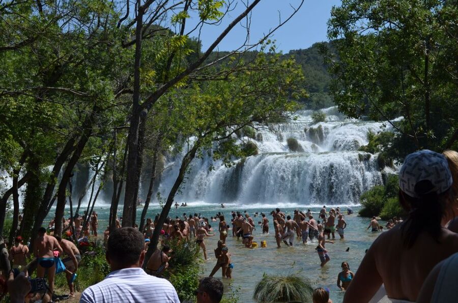 Vodice: Krka Waterfalls National Park Boat Tour - Leaving Vodice at 9:00