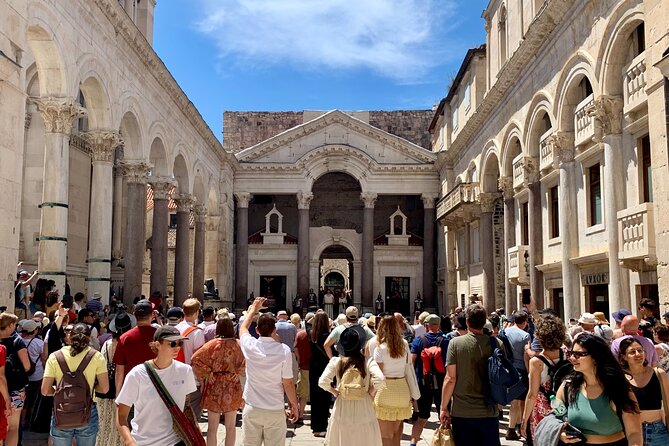 Walking tour of Split with an Art Historian - Entering through the Golden Gate and following the Cardo