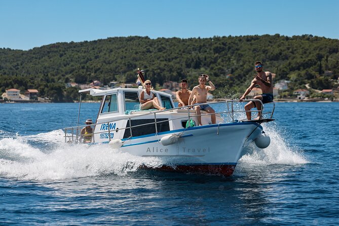 Zadar 2 Islands Hopping and Snorkeling during half day boat tour - The Ride Across to Preko