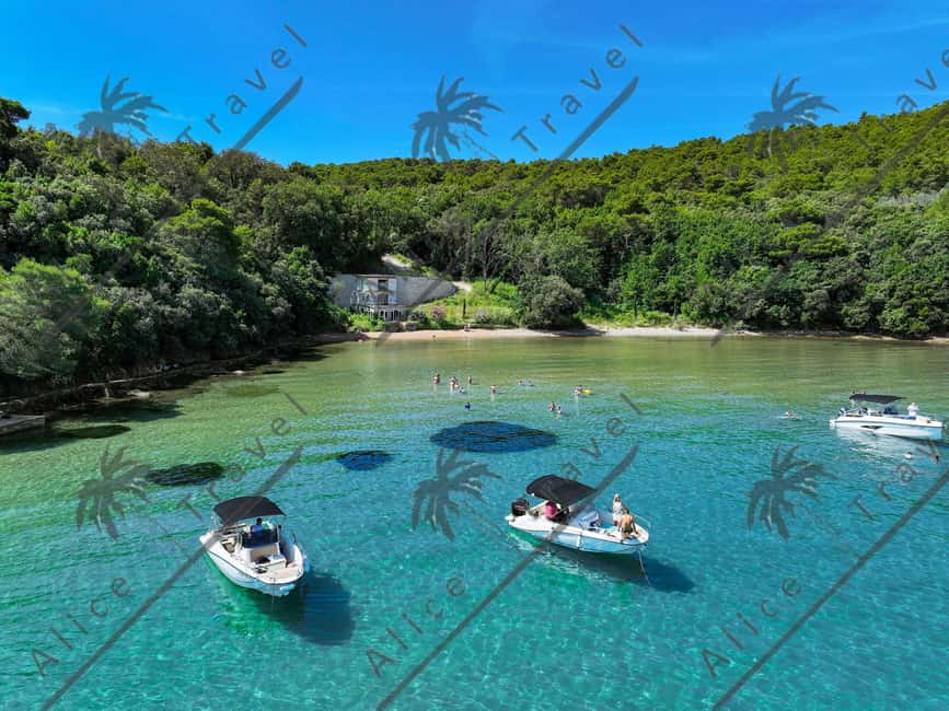 Zadar: 3-Stop Blue Lagoon & Snorkeling Cruise with Drinks - Stop three: Preko and the short trip to Galevac