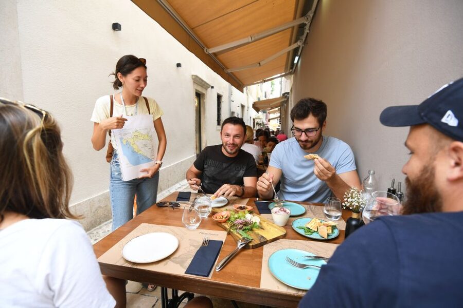 Zadar: Culinary Walking Tour with Food Tastings - Local Wine and Sweet Stops