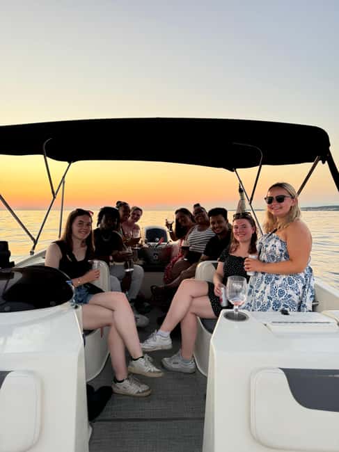 Zadar: Golden Hour Cruise RIB Tour Island Dinner Stop & Swim - One hour at the bay