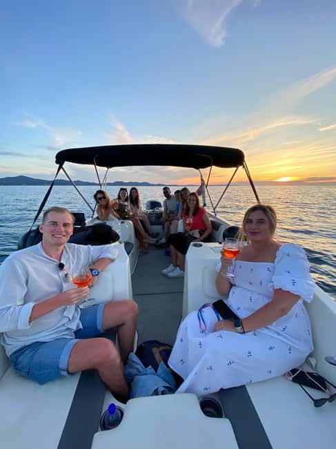 Zadar: Golden Hour Cruise RIB Tour Island Dinner Stop & Swim - The slow cruise back toward Zadar