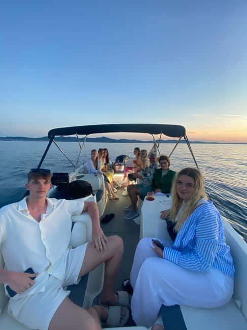 Zadar: Golden Hour Cruise RIB Tour Island Dinner Stop & Swim - What the guide adds to the evening
