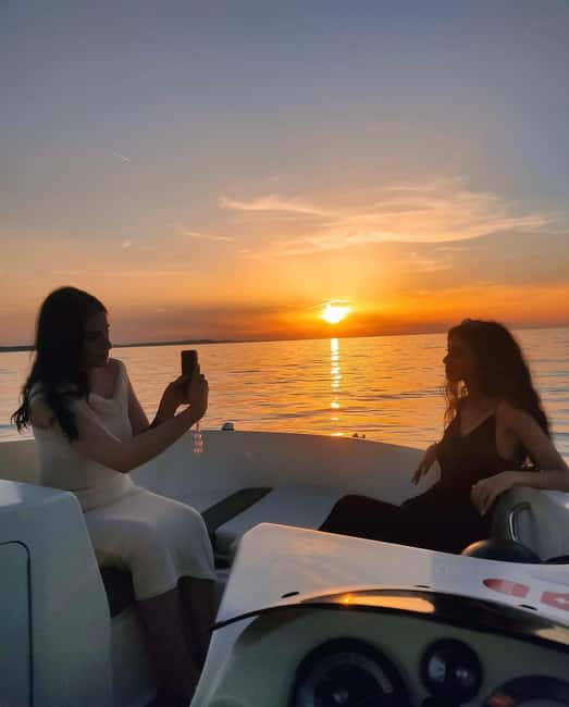 Zadar: Golden Hour Cruise RIB Tour Island Dinner Stop & Swim - The 15-minute ride toward Frnaža Bay