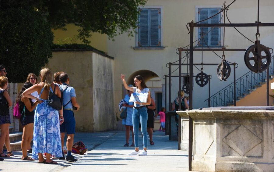 Zadar: Guided City Walking Tour - St. Simeon’s Church and the walk down Kalelarga