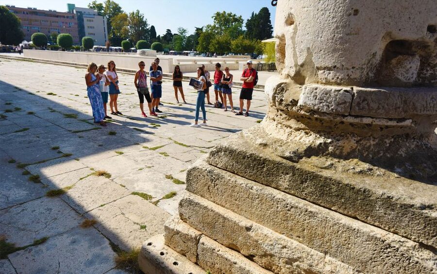 Zadar: Guided City Walking Tour - Roman Forum and the round form of St. Donatus