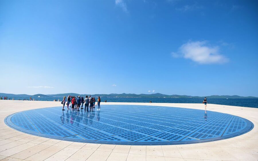 Zadar: Guided City Walking Tour - The Sea Organ and Zadar’s sunset waterfront