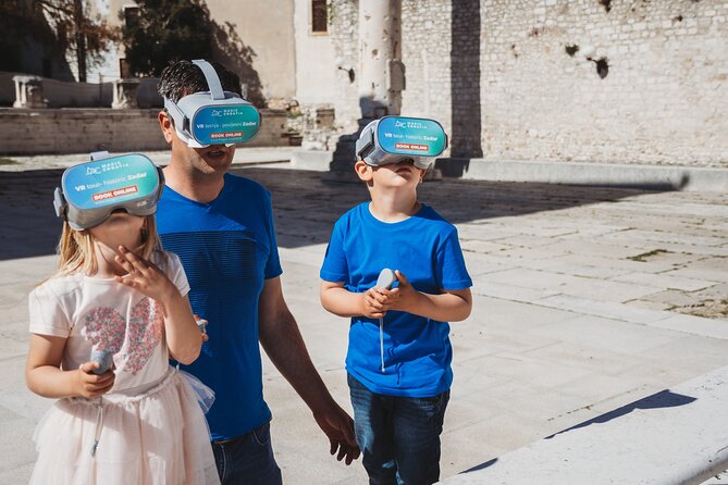 Zadar Guided Tour with Virtual Reality Experience - The Bell Tower scene and Zadar’s wartime scars