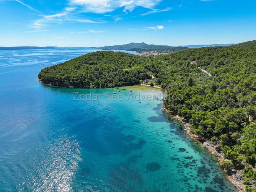 Zadar: Island Hopping Speedboat Adventure with Aperol Spritz - Stop two: a tiny island with time to wander