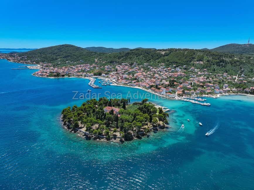 Zadar: Island Hopping Speedboat Adventure with Aperol Spritz - Aperol, water, and what you really get for $33