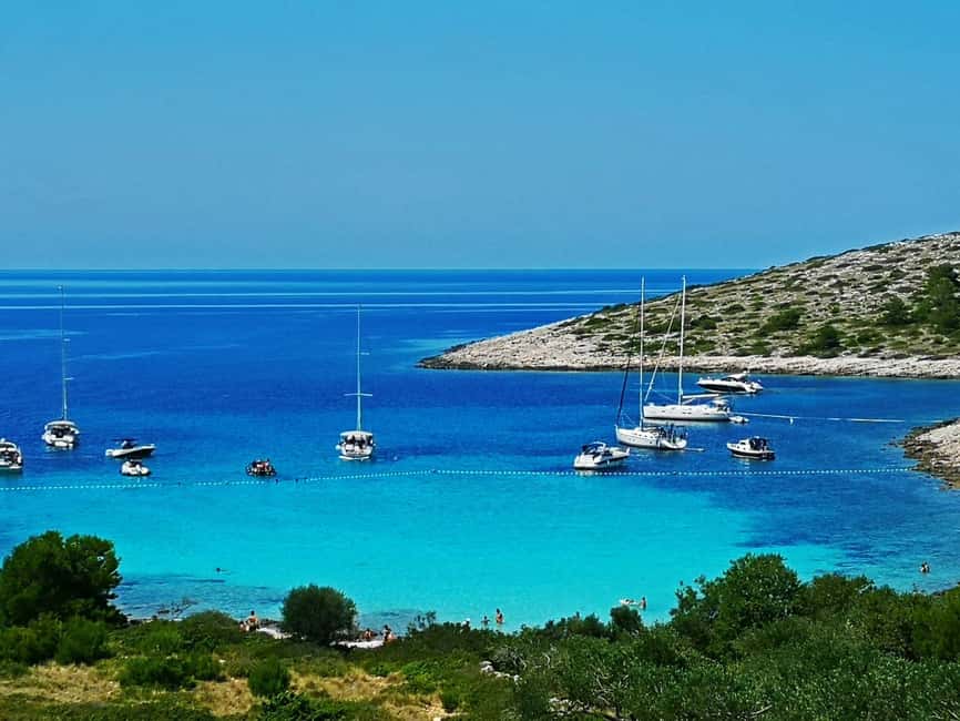 Zadar: National Park Kornati Tour with Eufemija boat - Lojena Beach: the best swimming stop