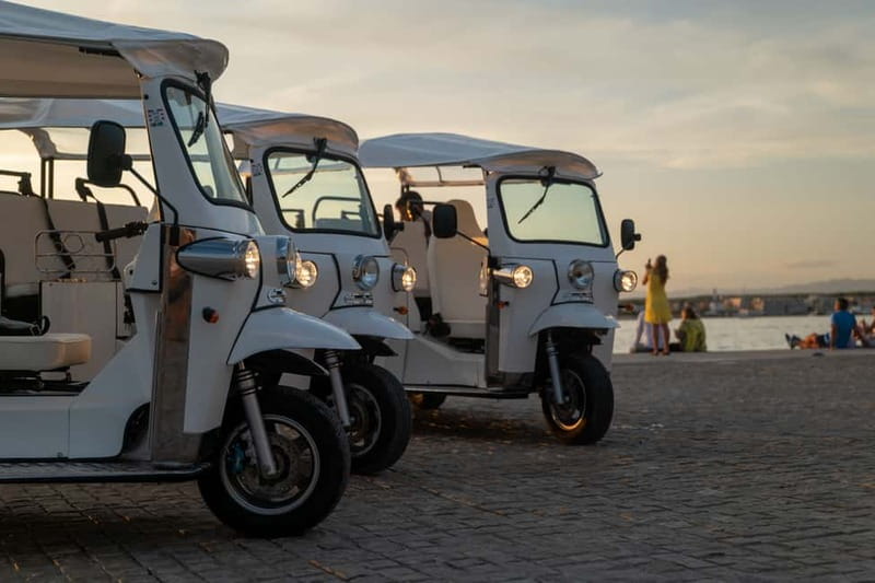 Zadar: Panorama Eco Tuk Tuk Tour - What the 90-minute schedule feels like