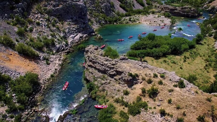 Zadar: River Zrmanja Guided Kayak Safari & Waterfalls - Small rapids, swimming stops, and the river rhythm