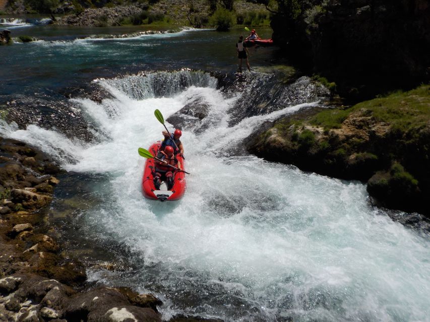 Zadar: River Zrmanja Guided Kayak Safari & Waterfalls - Waterfalls you can ride and waterfalls you must walk around
