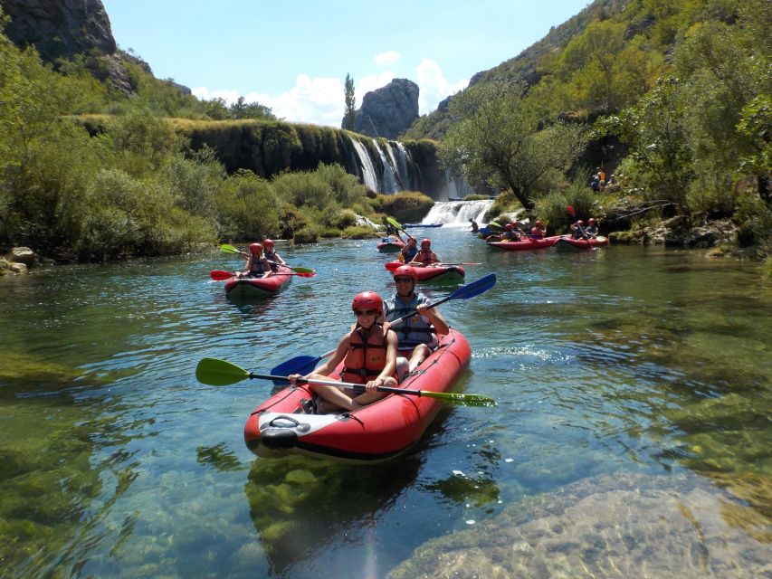 Zadar: River Zrmanja Guided Kayak Safari & Waterfalls - What the $76 price really covers
