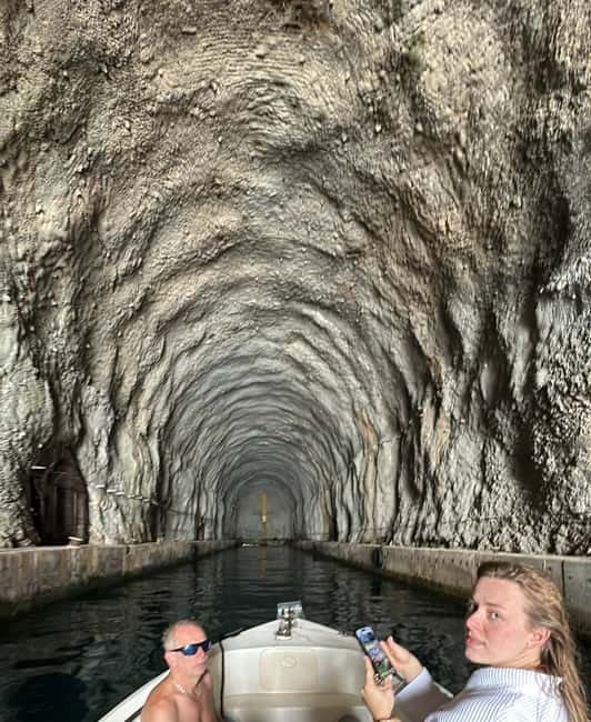 Zadar: Saharun Beach and Dugi Island Boat Tour with Lunch - The military tunnel and the island’s hidden story