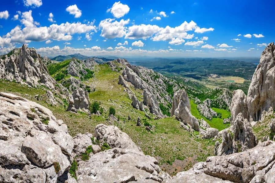 Zadar: Scenic trip to mountains, caves and rivers - Maslenica bridges and the first look at Zrmanja