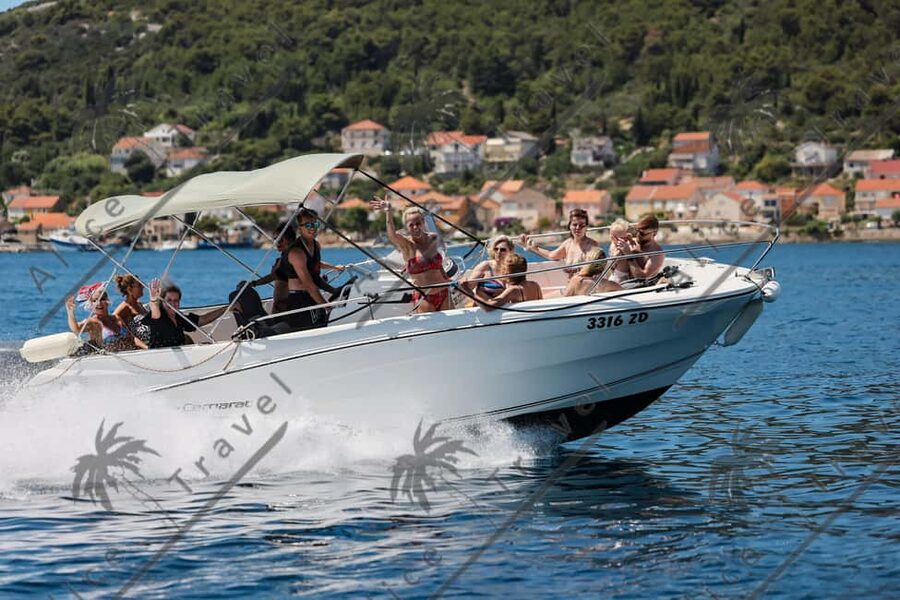 Zadar: Speedboat Escapade 3 stops & Snorkeling & Local Wine - Preko: 90 minutes for swimming, coffee, and a monastery hunt