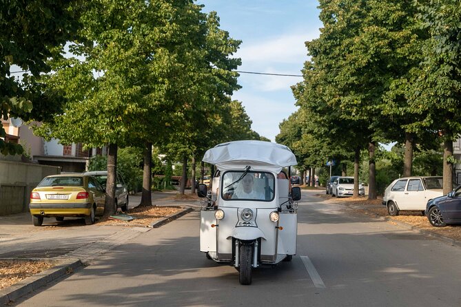 Zadar: Sunset Panorama Tour with Eco Tuk Tuk - From Arbanasi to Kolovare Beach