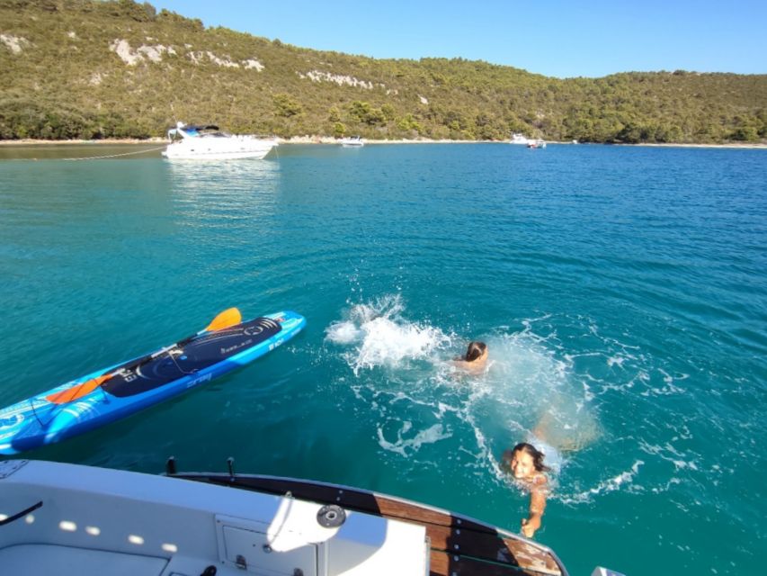 Zadar: Three Islands Private Boat Tour - Kostanj, the sandy beach at the end