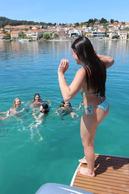 Zadar: Ugljan and Preko Islands SpeedBoat Tour —with Drinks - The 15-minute ride to Kostanj beach