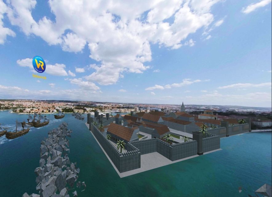 Zadar: Virtual Reality Guided History Walking Tour - Standing in the Roman Forum