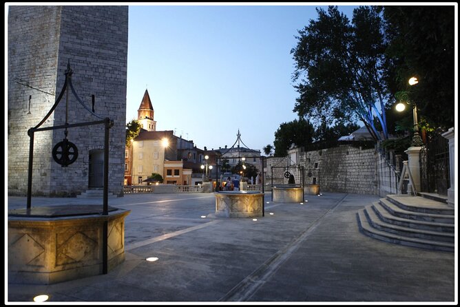 Zadar Walking Tour sponsored by Gligora Cheese and deli. - Queen Jelena Madijevka Park and an unusual military makeover