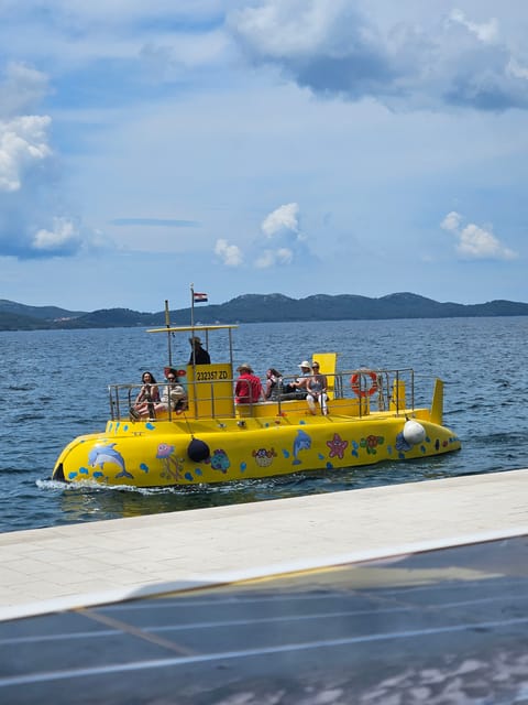 Zadar: Yellow Semi-Submarine Underwater Exploration Tour - How to make the most of the 45 minutes