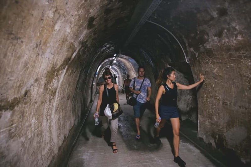 Zagreb: Communism and Croatian Homeland War Tour - Entering the WWII underground tunnels