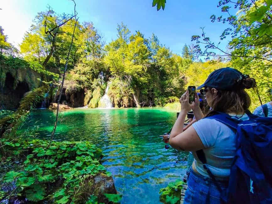 Zagreb: Plitvice with Ticket & Rastoke Tour for Max 8 people - Plitvice Lakes: the main event