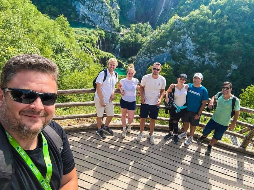 Zagreb: Plitvice with Ticket & Rastoke Tour for Max 8 people - Boat and panoramic train rides