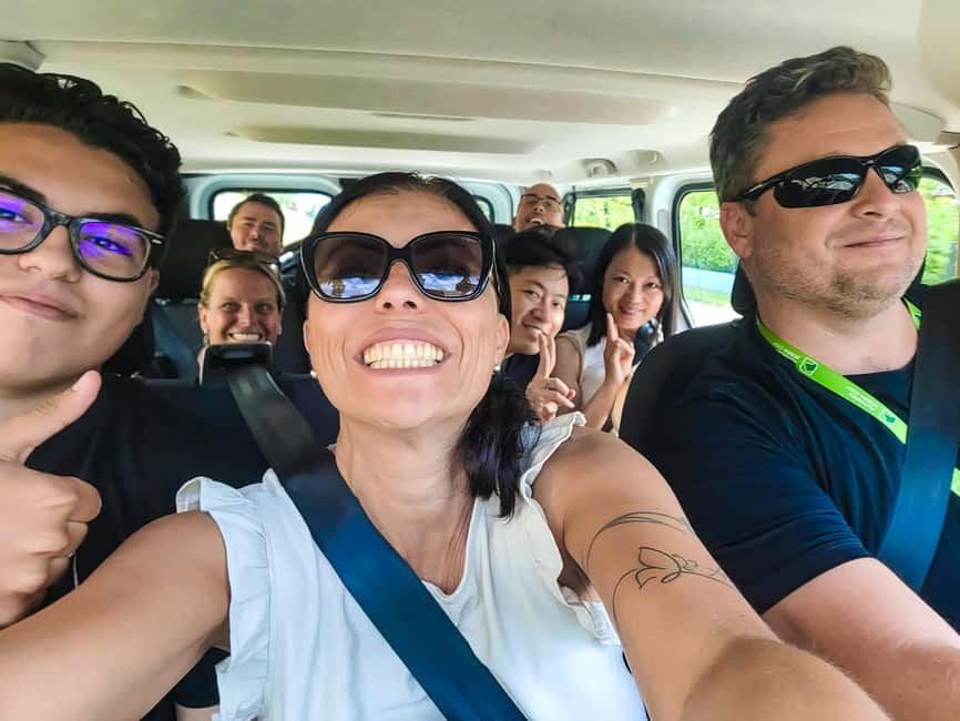 Zagreb: Plitvice with Ticket & Rastoke Tour for Max 8 people - Pickup points and the black Ford van