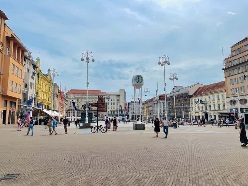 Zagreb: Small Group Walking Tour City Center and WW2 Tunnels - Lotrščak Tower and the city’s postcard church