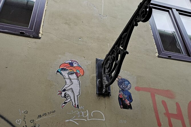 Zagreb Street Art Private Walking Tour with a Local Artist - Stube Ivana Zakmardija brings more concentrated street art