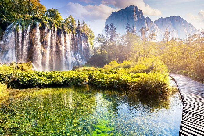 Zagreb to Split Group Transfer with Plitvice Lakes guided Tour - The boat ride and park train