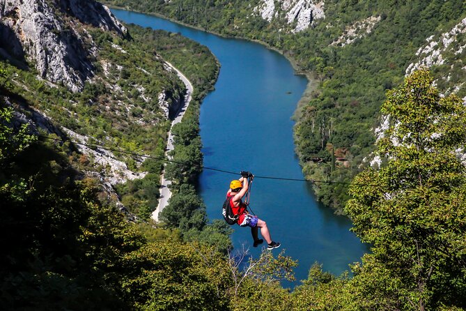 Zipline Croatia: Cetina Canyon Zipline Adventure from Omis - Eight Lines Through Forest and Canyon