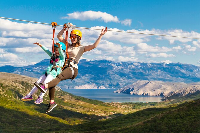 Zipline Experience Krk - Eight Lines, Plus One Number to Confirm
