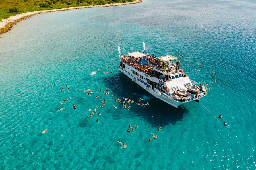 Zrce: Novalja Boat Party Booze Cruise - What the $69 price includes