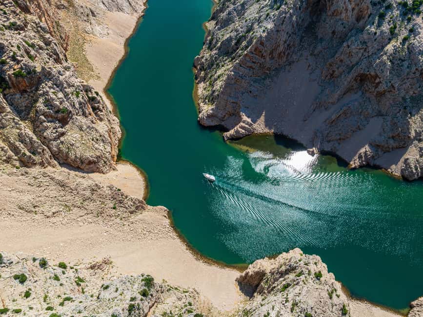 Zrmanja river & 3 Croatian seas boat tour - Following the Zrmanja River for 9 kilometers