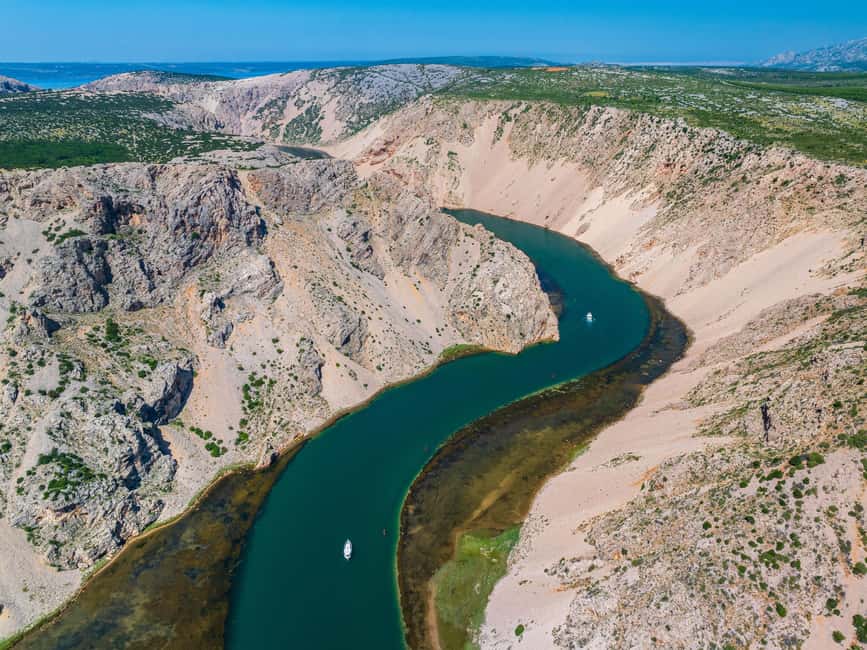 Zrmanja river & 3 Croatian seas boat tour - A second swim at the Zrmanja river mouth